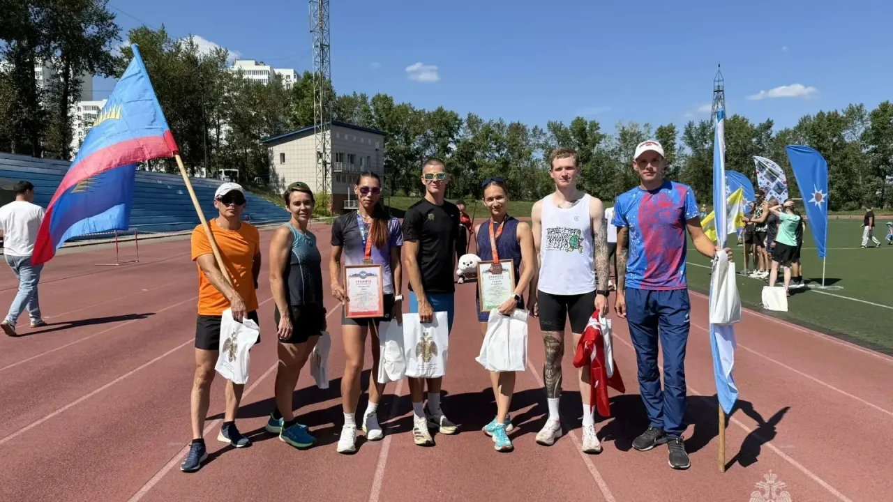 Спортсмены МЧС из Архангельска взяли медали на Спартакиаде в Иркутске