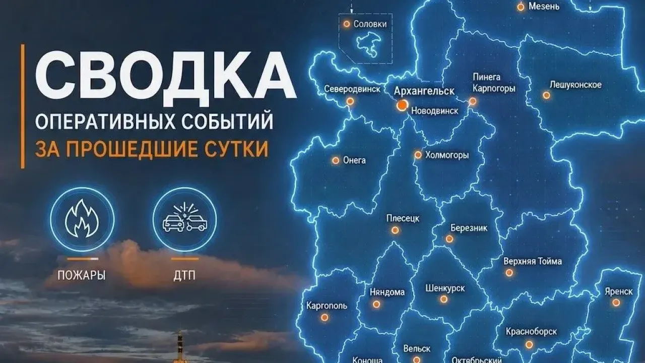 За сутки в Архангельской области зафиксировано четыре пожара